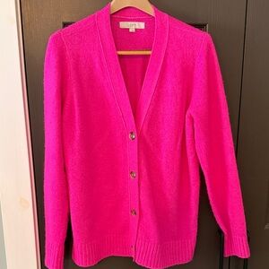 LOFT Bright Pink Women's Cardigan